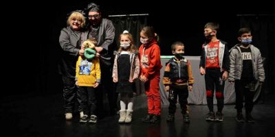 Bursa’da çocuklar gülmeye doyamadı