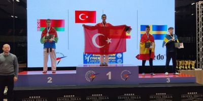 Ömer Faruk Dayıoğlu Avrupa şampiyonu oldu