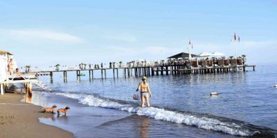 Turizm sezonu bitti sahiller az sayıda turiste kaldı