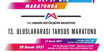 13. Uluslararası Tarsus Yarı Maratonuna sayılı günler kaldı