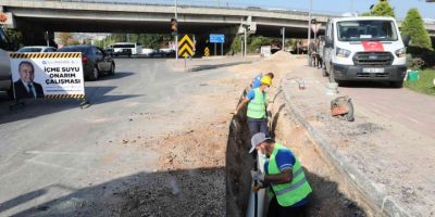 Antalya’da kullanım ömrünü tamamlamış içme suyu hatları yenileniyor
