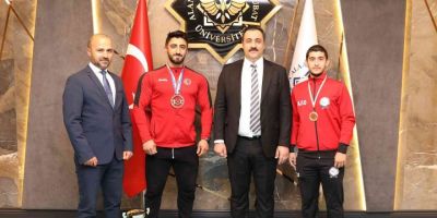 ALKÜ’lü sporcular çifte başarı ile döndüler