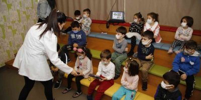 Ekolojik Kreş öğrencilerine ağız ve diş sağlığı eğitimi