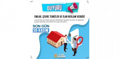 Tarsus’ta vezneler hafta sonu da açık