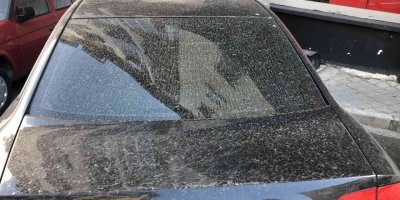 Isparta’ya çamur yağdı