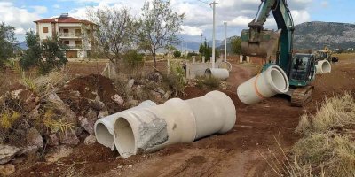 Döşemealtı’nda su taşkınlarını önleme çalışması