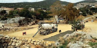 Esenli meydanında çalışmalar hızlandı