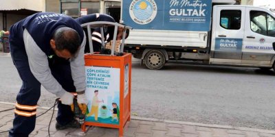 Akdeniz’de çocuklara temizlik bilinci aşılanıyor