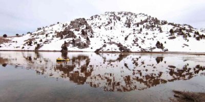 Dağların zirvesindeki "Karagöl"