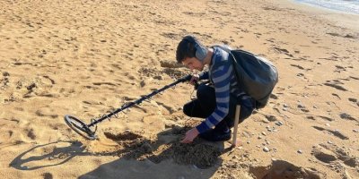 Define avcıları sahili köstebek yuvasına dönüştürdü