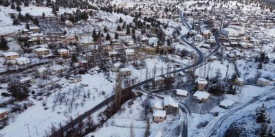 Mersin’de yayla ve ormanlar beyaz gelinliğini giydi