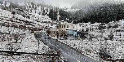Kahramanmaraş’ta kar yağışı etkili oldu