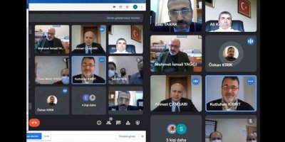 Yönetimin Gözden Geçirilmesi toplantısı Rektör Çamsarı başkanlığında yapıldı