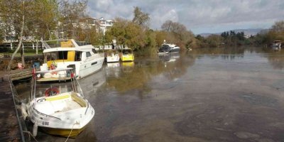 Manavgat yangını, küllerini 5 ay sonra sel sularıyla ırmağa döktü