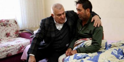 Altso Başkanı Şahin’den Mağdur Şoföre Geçmiş Olsun Ziyareti