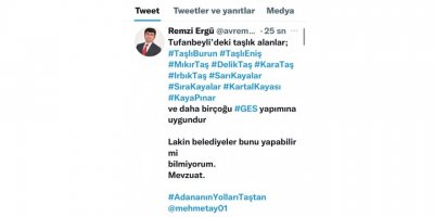 Başkan Ergü, Kılıçdaroğlu’na taşlık alan gösterdi