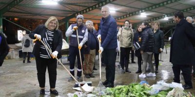 Mezitli Belediyesinin kompost projesi üniversite de tez konusu oldu