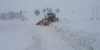 Dulkadiroğlu’nda karla mücadele