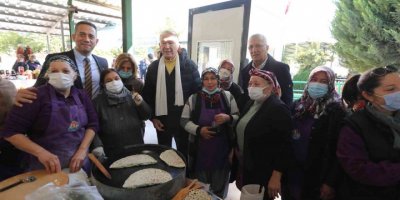 Usta Gazeteciler Mezitli Kadın Üretici Pazarında