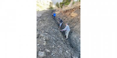 Gündoğmuşlu çiftçilere 4 bin 400 metre sulama borusu