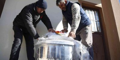Antalya’nın kırsal mahallelerine hamur yoğurma makinesi desteği