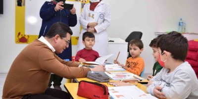 Başkan Tütüncü, Kur’an’e Kerim Kursunda Çocuklarla Buluştu