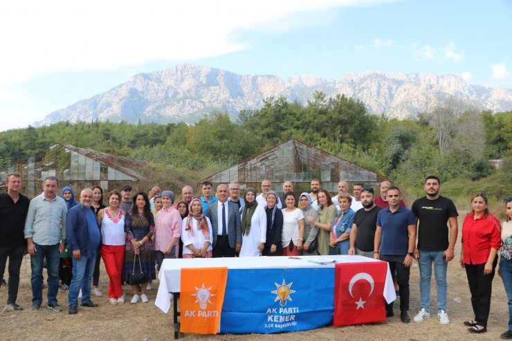 Ak Parti Kemer İlçe Başkanı Minta'dan Açıklama