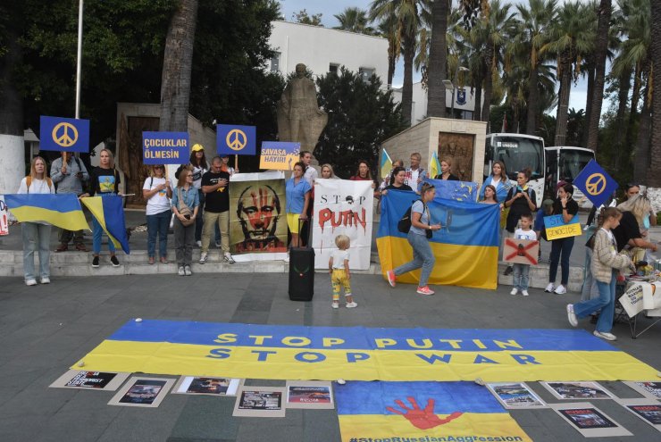 Bodrum'da Yaşayan Ukraynalılardan Rusya'ya Tepki