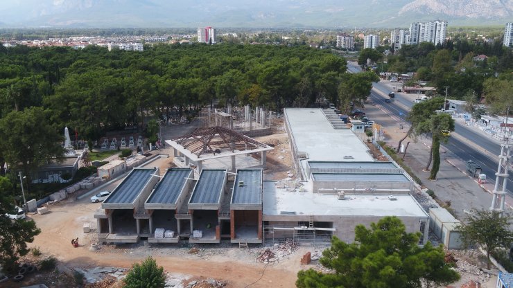 35 Milyon Liraya Yapılan Uncalı Kent Mezarlığı Yılsonu Tamamlanıyor