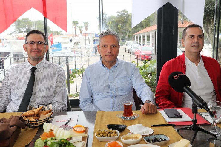 Türsab Başkanı Bağlıkaya, Kemer'de Üyelerle Buluştu