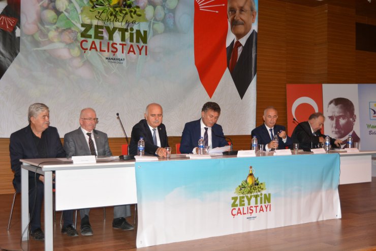 Manavgat'ta Zeytin Çalıştayı Düzenlendi