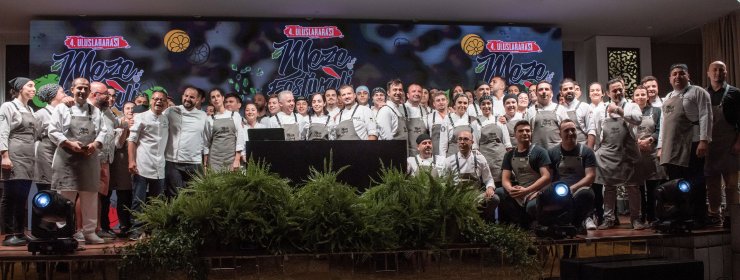 4'üncü Uluslararası Meze Festivali, buruk gerçekleşti