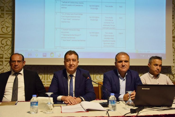 Kumluca'da eğitim yatırımları görüşüldü