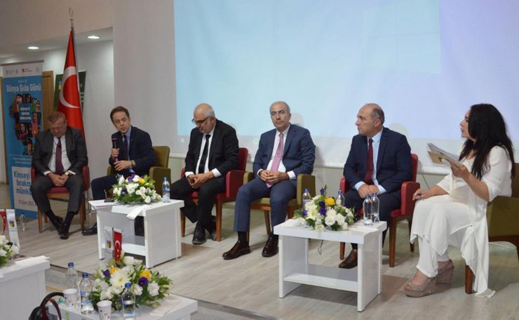 Alanya HEP'te gıda paneli
