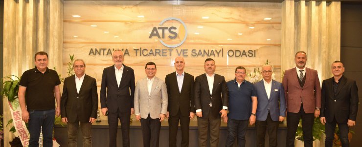 Başkan Tütüncü'den, ATSO Başkanı Bahar'a ziyaret