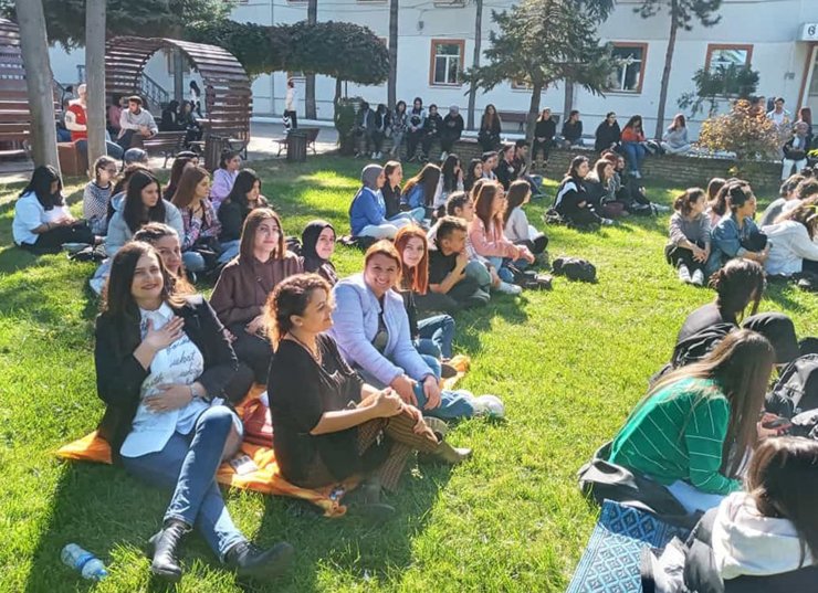 Öğrencilere doğru nefes alma teknikleri anlatıldı