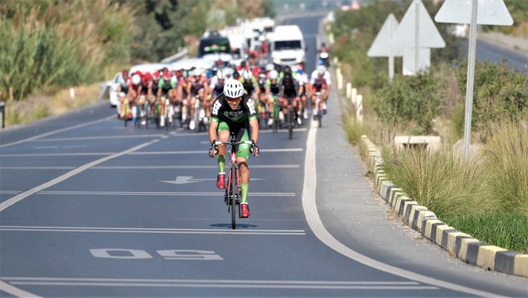 Sezonun son pedalı Alanya'da çevrildi