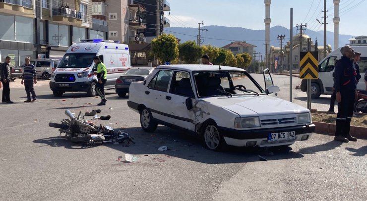 Bucak'ta kaza: 2 yaralı