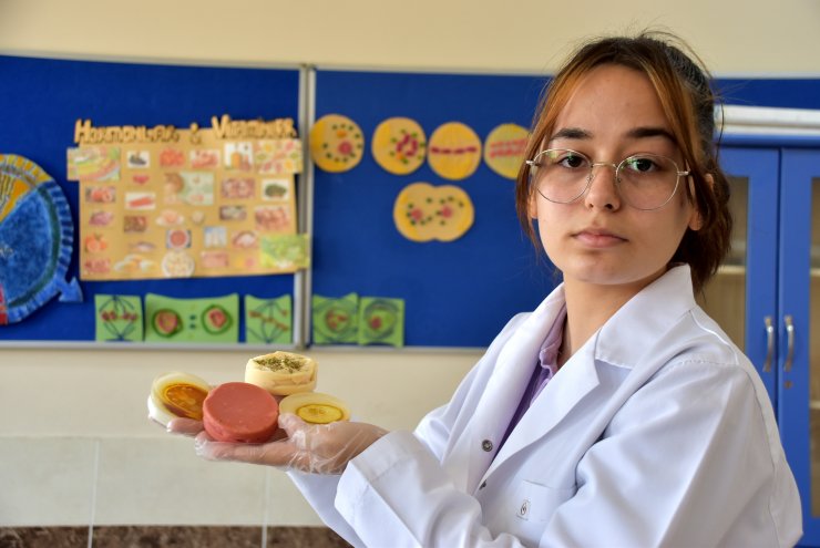 Atık yağlardan sabun ürettiler