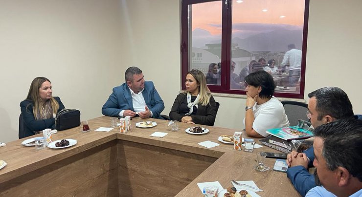 Enç'ten emniyet ve jandarma ziyareti