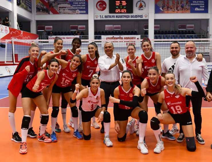 Muratpaşa'nın Sultanları'ndan rahat galibiyet
