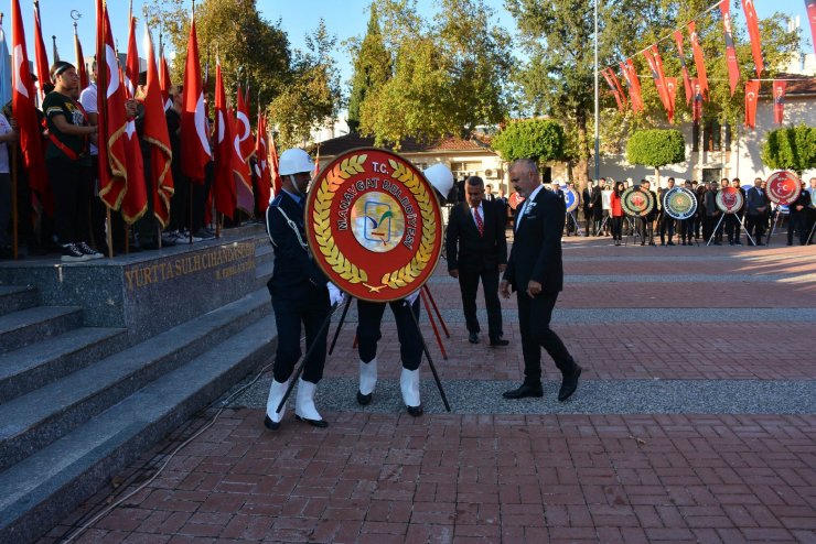Atatürk Manavgat'ta anıldı