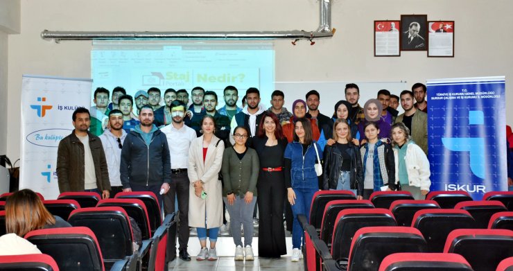 İŞKUR'dan öğrencilere seminer