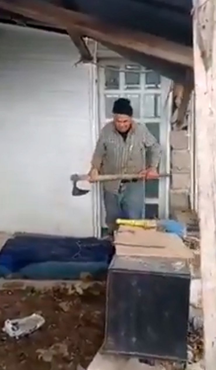 Hayvansever emekli polise baltalı saldırıya 10 yıl hapis