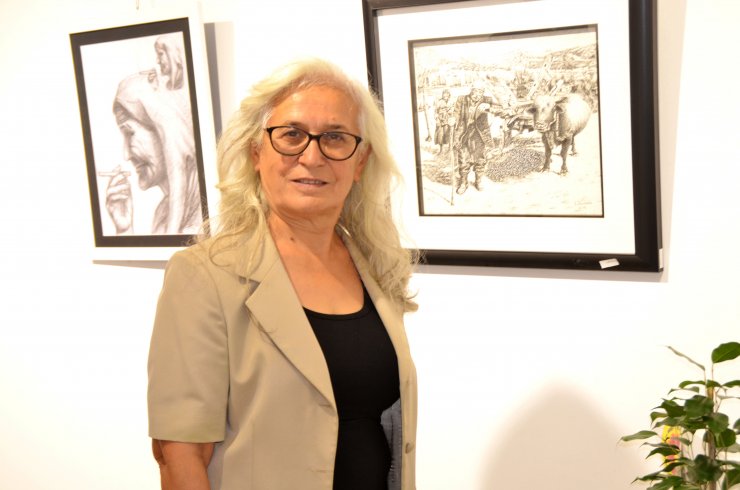 Şifayı sanatta buldu