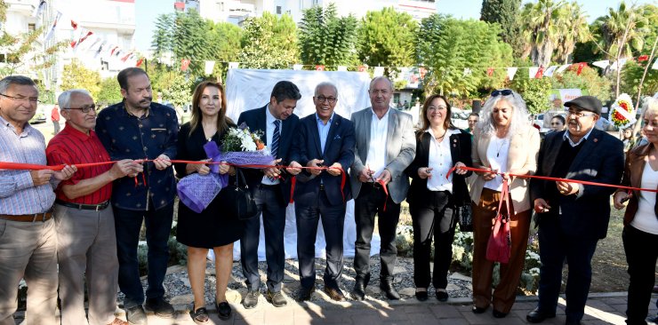 Muratpaşa'da 'Amasyalı Strabon Parkı' törenle açıldı