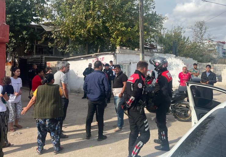 İki aile arasında taşlı sopalı kavga