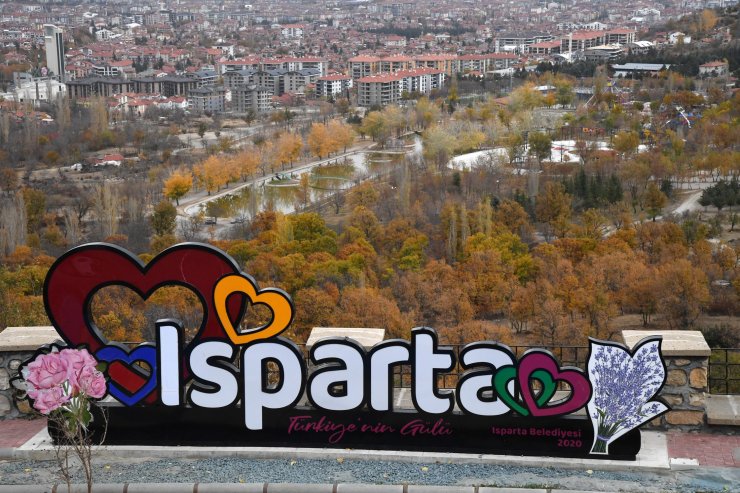Isparta'da hayran bırakan sonbahar