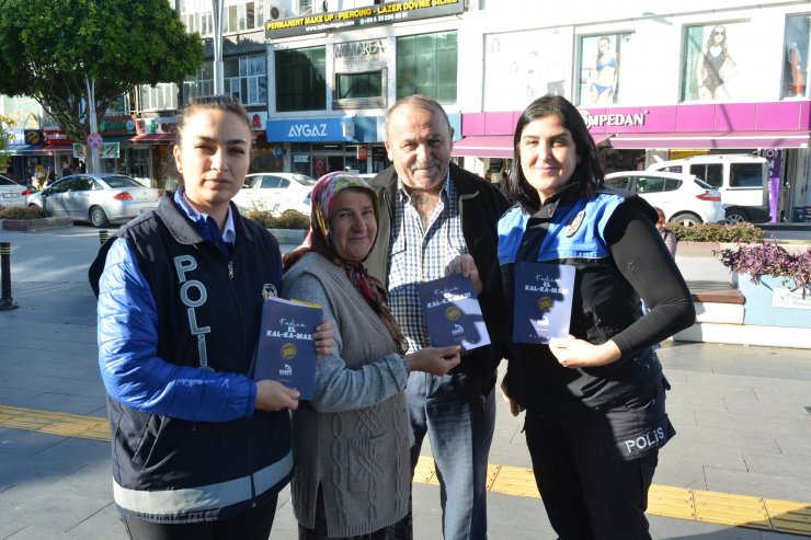 Manavgat Polisi'nden KADES tanıtımı