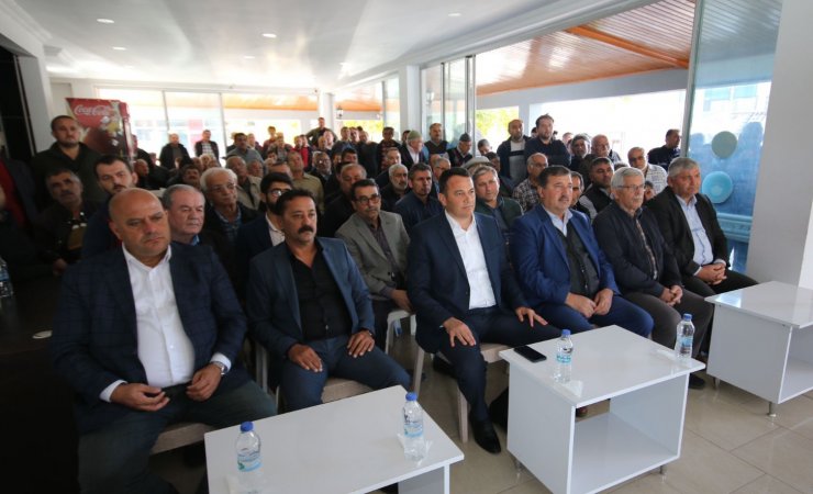 Başkan Ulutaş mesire alanı ve cami projesini tanıttı